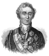 Portrait of Arthur Wellesley, 1st Duke of Wellington, 1769 - 1852, field marshal and a British