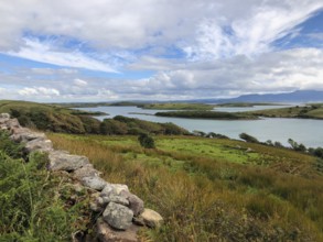 Amazing scenery on Dingle Peninsula, Ireland.The Dingle Peninsula, on Ireland's southwest Atlantic