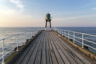 Whitby Pier, North Yorkshire, UK