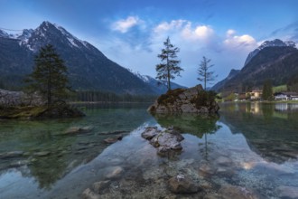 Dawn at Hintersee near Ramsau, Berchtesgaden