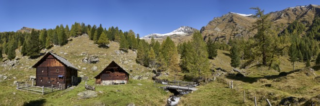 Mitterbergerhütte, Perschitz, Malta Valley, Hohe Tauern National Park, Carinthia, Austria, Europe