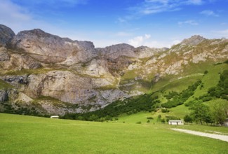 Fuente De mountains in Camaleno Cantabria of Spain