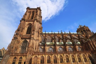 Notre Dame Cathedral in Strasbourg Alsace France