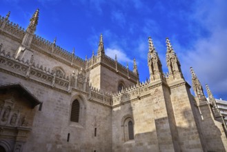 Granada Cathedral Royal Capilla area in Spain at Andalusia