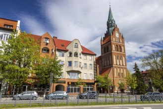 Elk, Church, City, Poland, Europe