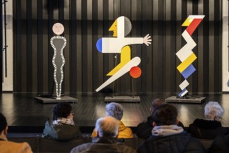 Theater-assembly hall, bauhaus school, Main building, Dessau, Federal Republic of Germany