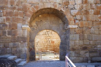 Merida Alcazaba in Spain Badajoz Extremadura by via de la Plata way