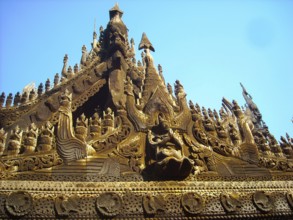 A temple in burma