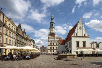 Poznan/Poznan, Old Market Square with Old Town Hall