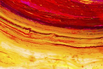 Traditional Ottoman Turkish marbling art patterns as abstract colorful background