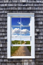 Cape Cod window photomount Massachusetts USA