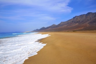 Cofete Fuerteventura Barlovento beach at Canary Islands of Spain