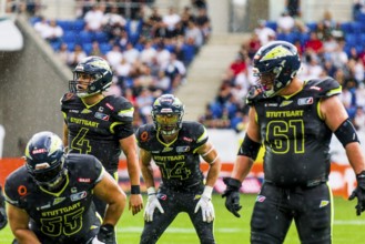 European League of Football, ELF/ Game:  Munich Ravens at Stuttgart Surge  on 26.May.  2024 ,in the