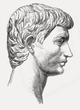 Marcus Iunius Brutus Caepio, 85-42 BC, Roman politician of the late Roman