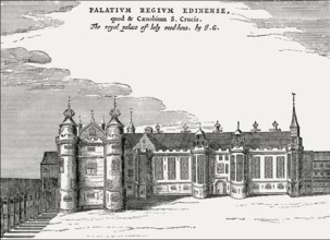 Palace of Holyroodhouse, Edinburgh, Scotland, 1650