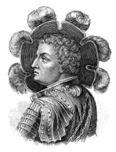 Portait of Franz von Sickingen, 1481 - 1523, leader of the Rhenish and Swabian knights, Portrait