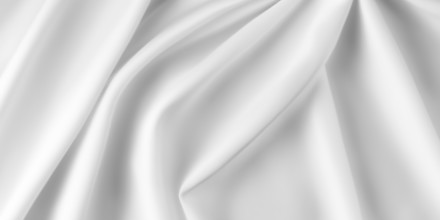 White silk fabric texture luxurious background