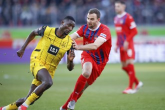 Germany: Soccer 1st Bundesliga, Matchday 20 - 1. FC Heidenheim vs. Borussia Dortmund - Voith-Arena