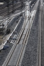 The Hanover–Würzburg high-speed railway, Nörten-Hardenberg, district of Northeim, Lower Saxony,
