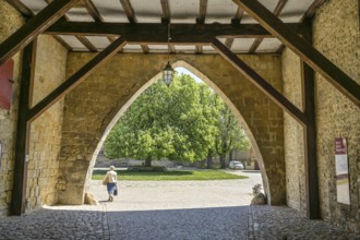 Tor Tor of the monastery complex to the inner courtyard, St Burchardi's Monastery, Halberstadt,