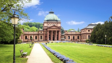 An image of the historic famous Kaiser Wilhelms Bad in Bad Homburg Germany