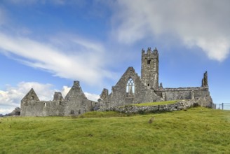 Ross Errilly Friary is a medieval Franciscan friary located about a mile to the northwest of