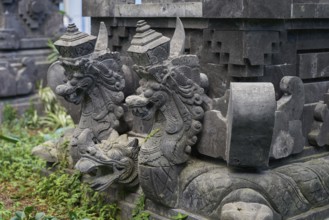 Details on a Balinese temple