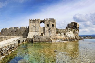 The castle of Methoni in Messinia, Greece, Europe