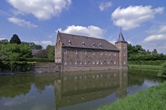 North Rhine-Westphalia, Erftstadt-Liblar, moated castle Gracht, private European School of