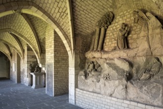 Cloister, south wing, St., Saint, Saint