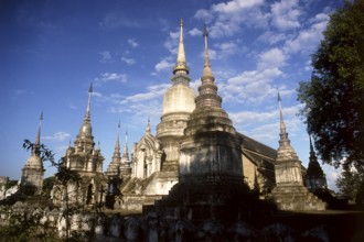 Wat Suan Dok (Thai: ?????????, which roughly translates as Flower Garden Temple) was founded by