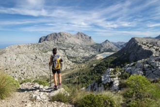 Escursion de los tres miles, Paraje natural de la Serra de Tramuntana, Mallorca, balearic islands,