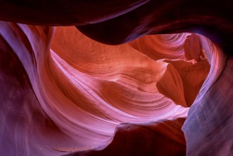 Antelope Canyon is a slot canyon in the American Southwest, on Navajo land east of Page, Arizona.