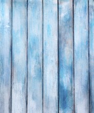 Aged blue painted grunge wood texture background