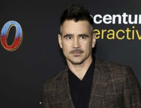 Colin Farrell at the World premiere of 'Dumbo' held at the El Capitan Theatre in Hollywood, USA on