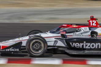 WILL POWER (12) of Toowoomba, Australia practices for the Firestone Grand Prix of Monterey at
