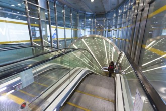 Metro line 2, Warsaw, Poland, Europe