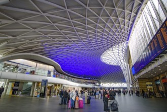 King's Cross railway station in London, United Kingdom, Europe