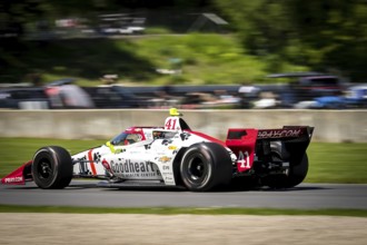 STING RAY ROBB (41) of Payette, Idaho practices for the XPEL Grand Prix at Road America in Elkhart