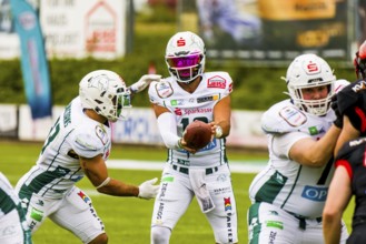 German Football League, Game: Schwäbisch Hall Unicorns, Saarland Hurricanes in the Optima Sportpark