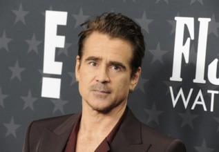 Colin Farrell at the 30th Annual Critics Choice Awards held at the Barker Hangar in Satna Monica,