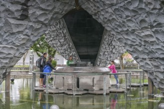228 Peace Monument, memorial in 228 Peace Memorial Park, Taipei, Taiwan, Asia