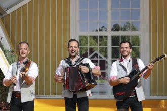 Die Fetzig'n from the Zillertal!!! (music group) in the ARD TV programme Immer wieder sonntags,
