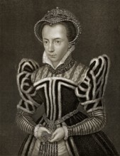 Maria I., 1516-1558, die Königin von England und Irland