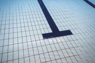Underwater Empty Swimming Pool