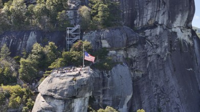 Chimney Rock State Park is a North Carolina state park in Chimney Rock, Rutherford County, North