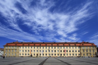 The New Town Hall on Maxplatz in Bamberg The New Town Hall on Maxplatz in Bamberg, Bavaria,