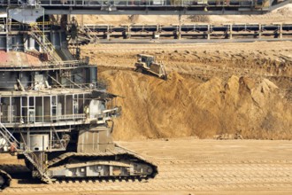 Hambach opencast lignite mine, Germany, Europe