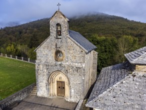 Roncesvalles, Church of Santiago, Santiago's road, Navarra, Spain, Europe