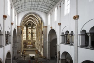 View from the west gallery to the east, St., Sankt, Saint